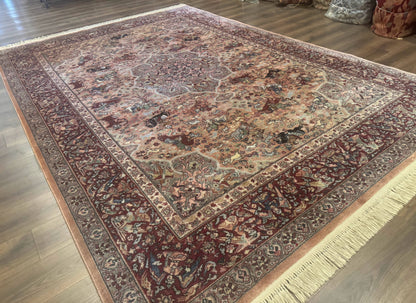 Karastan Rug 8.8 x 12 Persian Hunting Rug #723, Wool Area Rug