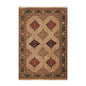 6' x 8'10" Hand Knotted Superfine 100% Wool Traditional Oriental Area Rug Beige