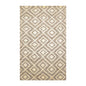 5 x 8 Hand Knotted Designer Moroccan 100% Wool Oriental Area Rug Ivory