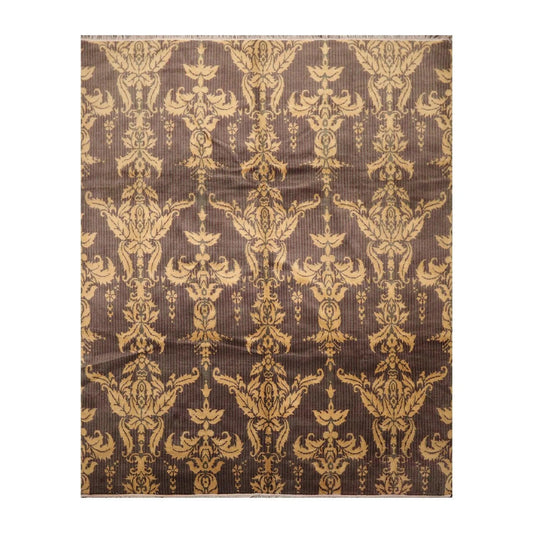 8' x 10' Hand Knotted 100% Wool Tibetan Oriental Area Rug Transitional Gray
