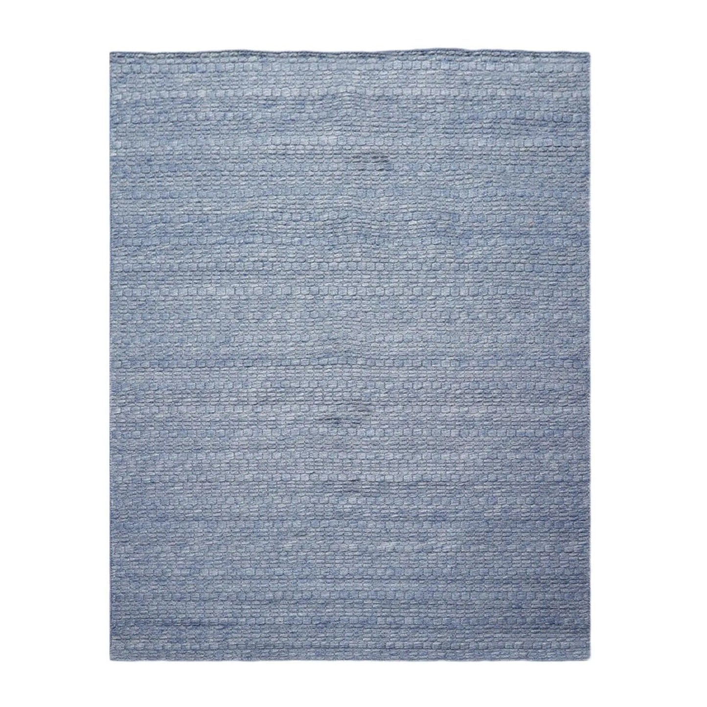 Multi Size Blue Hand Woven 100% Wool Flatweave Modern & Contemporary Oriental Area Rug