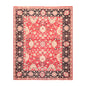 7'10" x 10' Hand Knotted Reversible Heriz Wool Area Rug Red