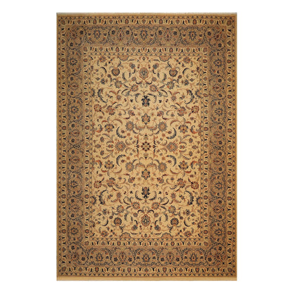 9'11" x 13'5" Hand Knotted Wool 250 KPSI Pak-Persian Area Rug Warm Beige