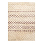 5' x 7'4" Handmade 100% Wool Modern Moroccan Oriental Area rug Ivory Gray Brown