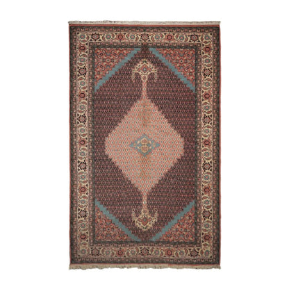 10' x 16'5'' Rare Romanian Hand Knotted 100% Wool Tabrizz Mahi Area Rug Ivory