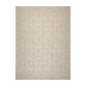 9'1'' x 12'1'' Hand Knotted 100% Wool Damask Afghan Area Rug Gray Tone on Tone