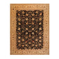 9'3" x 12' Hand Knotted 100% Wool Peshawar Oriental Area Rug Dark Chocolate