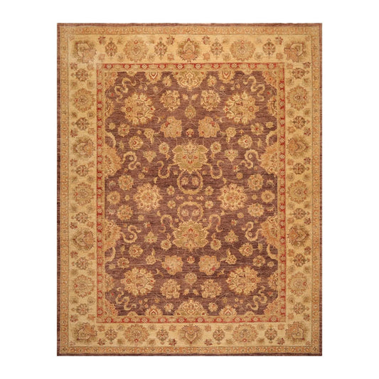 9' 1''x11' 3''Hand Knotted Wool Oriental Area Persian Rug