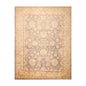 9'1'' x 12' Hand Knotted 100% Wool Peshawar Traditional Oriental Area Rug Gray