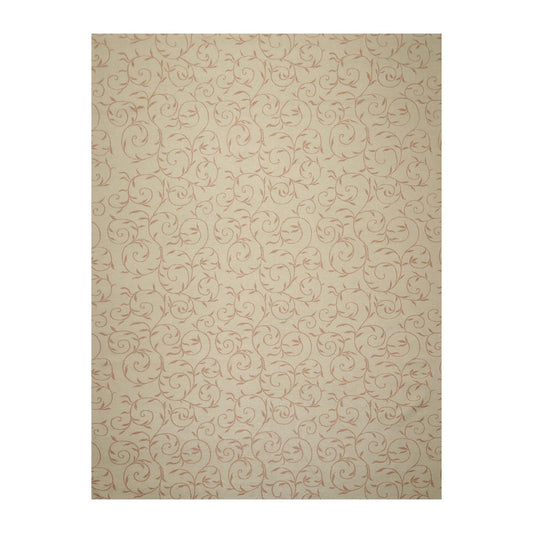 8'10" x 12'3" Hand Knotted Tibetan Wool Botanical 200KPSI Oriental Area Rug Moss