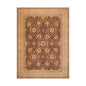 8'10'' x 12'5'' Hand Knotted Wool Peshawar Traditional Oriental Area Rug Brown