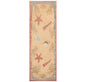 3'1" x 8'11" Runner Hand Knotted Tibetan Wool Designer Plus Pile Area Rug Beige