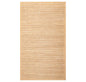 4'11'' x 7'11'' Braided Sisal Modern Oriental Area Rug Natural