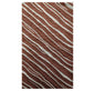 5' x 7'5'' Handmade Wool & Art Silk Hip Designer Modern Area Rug Brown