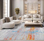 LoomBloom Multi Sizes Beige Machine Made Contemporary/Abstract Abstract Flatweave Polyester Oriental Area Rug