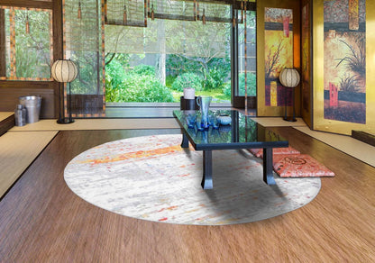 LoomBloom Multi Sizes Beige Machine Made Contemporary/Abstract Abstract Flatweave Polyester Oriental Area Rug