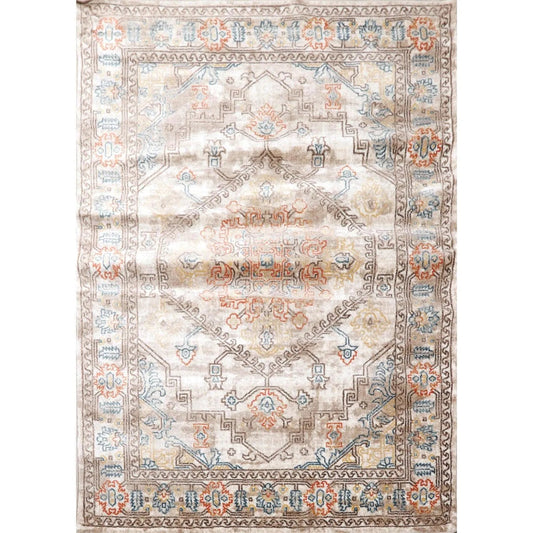 5 x 7 Transitional 100% Polypropylene Oriental Area Rug Beige, Taupe