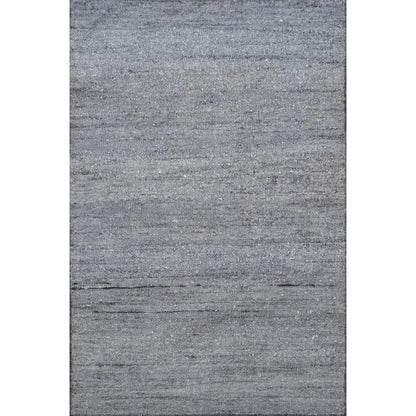 2' x 3' Hand Woven 100% Silk Modern Flatweave Kilim Oriental Area Rug Gray