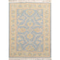 1'10''x2'7'' Hand Knotted 100% Wool Oriental Area Rug Aqua