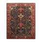 Handmade Multi Size 100% Wool Dark Blue Oriental Area Rug
