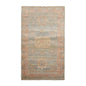 Muted Afghan Oushak Vegetable Dyes 3’ x 5’ Hand Knotted Wool Area Rug Sea Foam