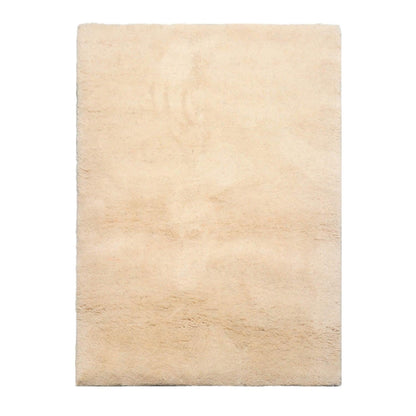 Vintage Gabbah Hand Knotted Modern Wool Area Rug Ivory 2'10" x 3'11"