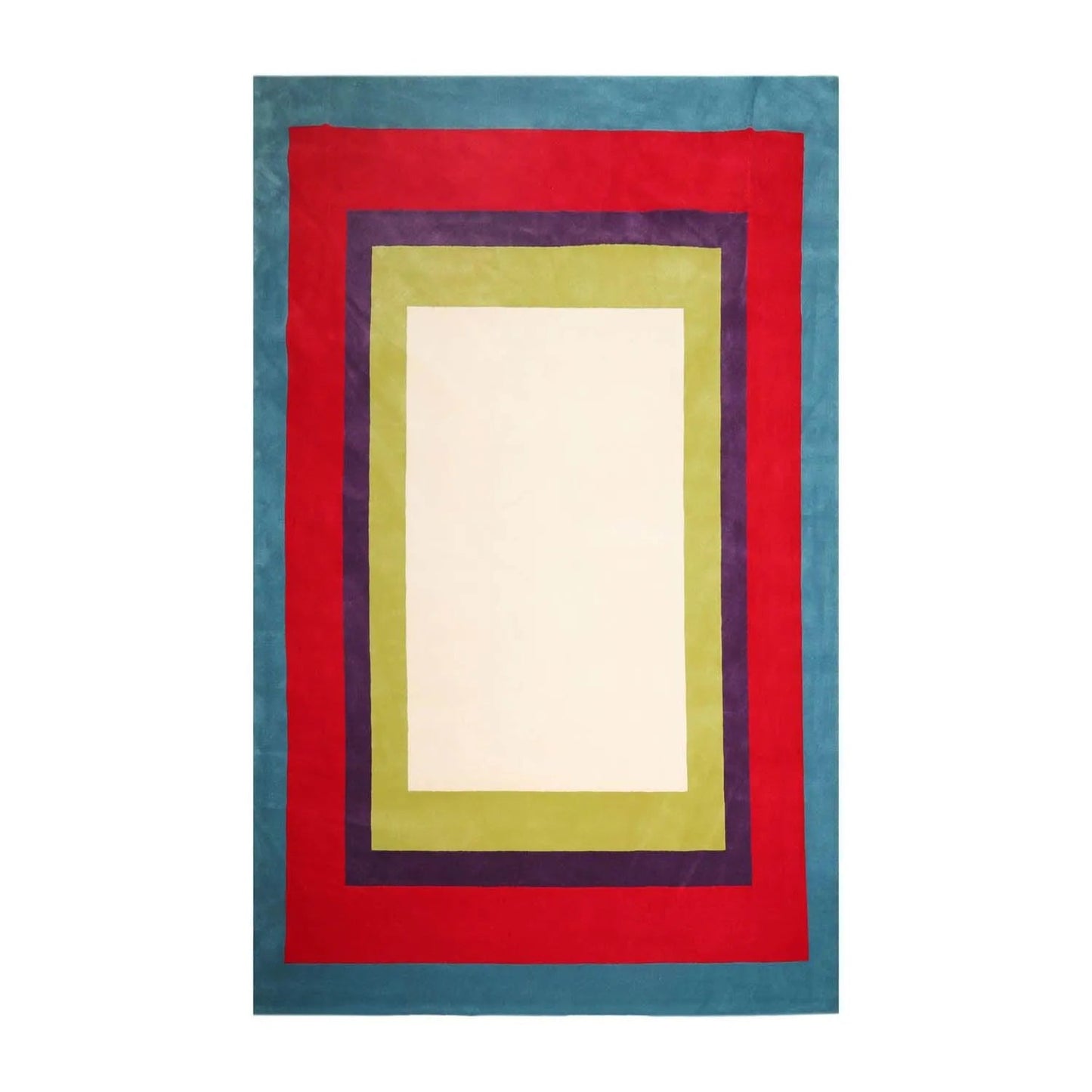 9x12 Ivory 100% New Zealand Wool Machine Made Modern Oriental Area Rug