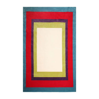 9x12 Ivory 100% New Zealand Wool Machine Made Modern Oriental Area Rug