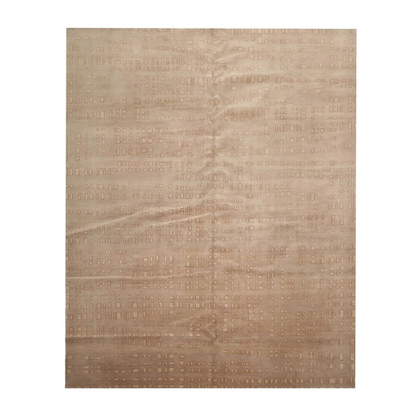 8' x 10' Hand Knotted Tibetan 100% Wool Designer Modern & Contemporary  Oriental Area Rug Tan,Brown Color