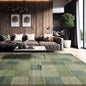 8' 2''x9' 10'' Hand Knotted Tibetan 100% Wool Michaelian & Kohlberg Modern & Contemporary Oriental Area Rug Aqua, Gray Color
