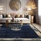 9x12 Navy Blue Hand Knotted Tibetan 100% Wool Michaelian & Kohlberg Chinese Art Deco Oriental Area Rug