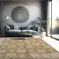 6x9 Aqua Hand Knotted Tibetan 100% Wool Tibetan Traditional Oriental Area Rug