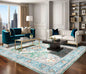 Multi size Green Machine Made Arts & Crafts Mission Style washable Polyester Oriental Area Rug