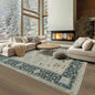 Multi Size Beige Turkish Oushak Wool Hand Knotted Traditional Elegance Oriental Rug