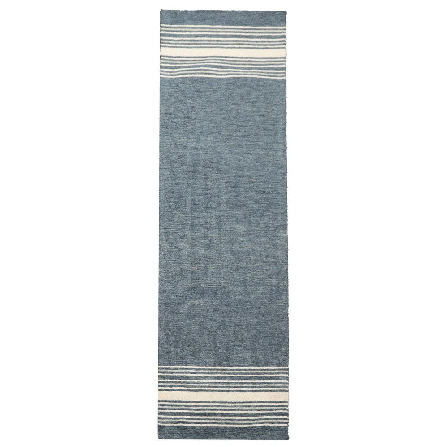 LoomBloom Multi Size Gray Hand Tufted Modern Geometric Wool Oriental Area Rug