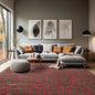 LoomBloom Multi Size Brown Hand Tufted Contemporary Wool and Faux Silk Oriental Area Rug