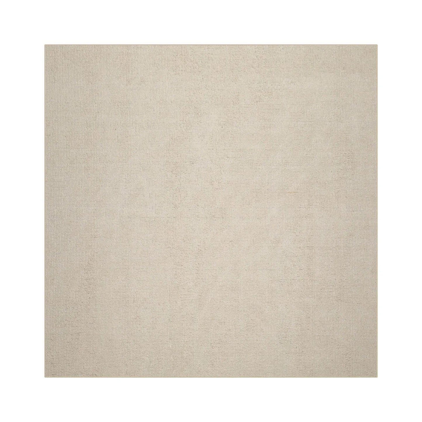 LoomBloom Multi Sizes Ivory Hand Woven Contemporary Textured New Zealand Wool Oriental Area Rug