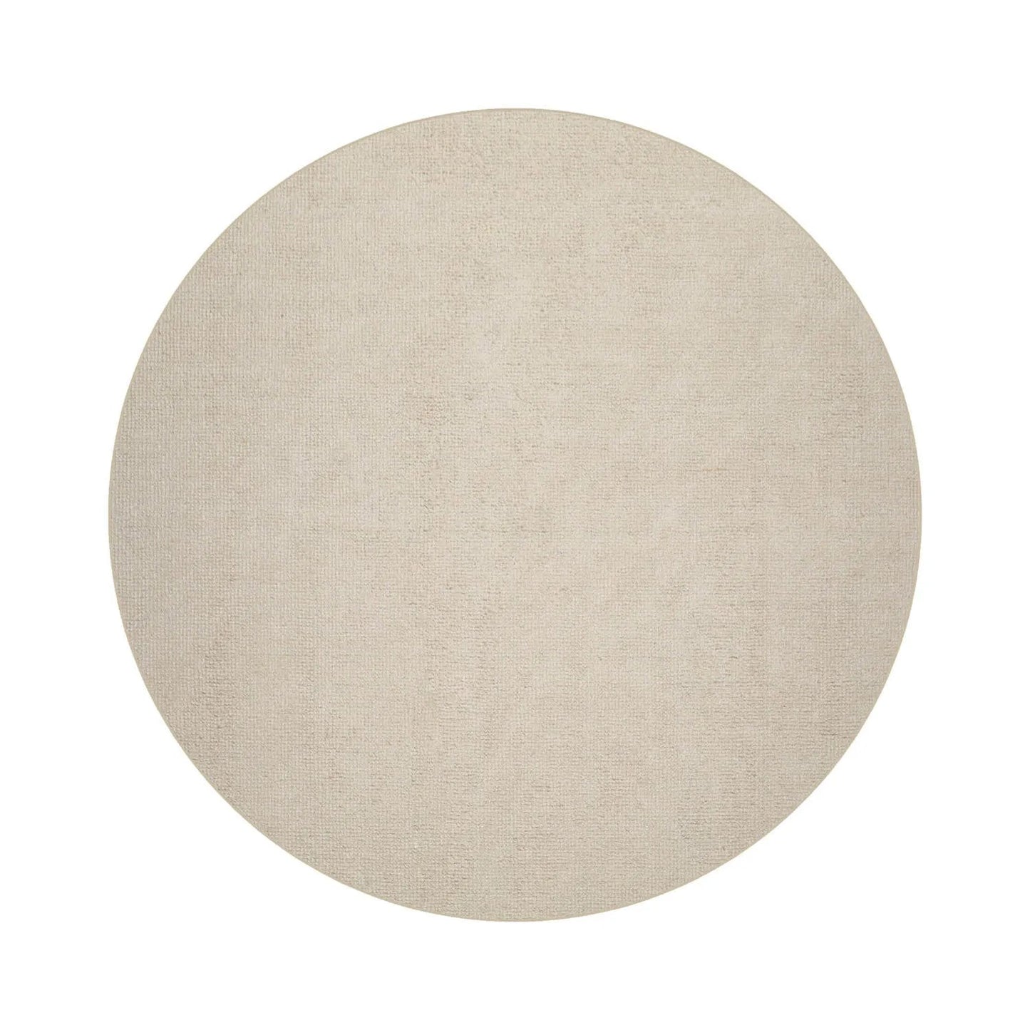 LoomBloom Multi Sizes Ivory Hand Woven Contemporary Textured New Zealand Wool Oriental Area Rug
