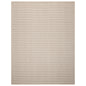 LoomBloom Multi Sizes Tan Hand Woven Contemporary Flatweave Herringbone New Zealand Wool Oriental Area Rug