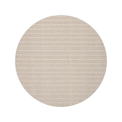 LoomBloom Multi Sizes Tan Hand Woven Contemporary Flatweave Herringbone New Zealand Wool Oriental Area Rug