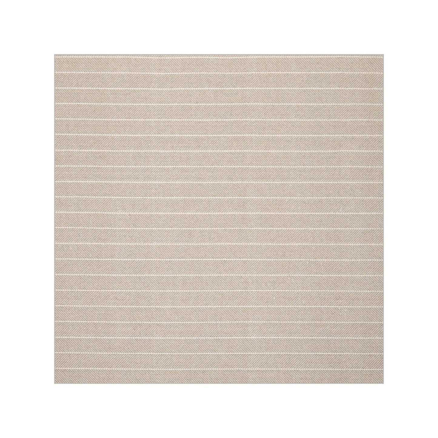 LoomBloom Multi Sizes Tan Hand Woven Contemporary Flatweave Herringbone New Zealand Wool Oriental Area Rug