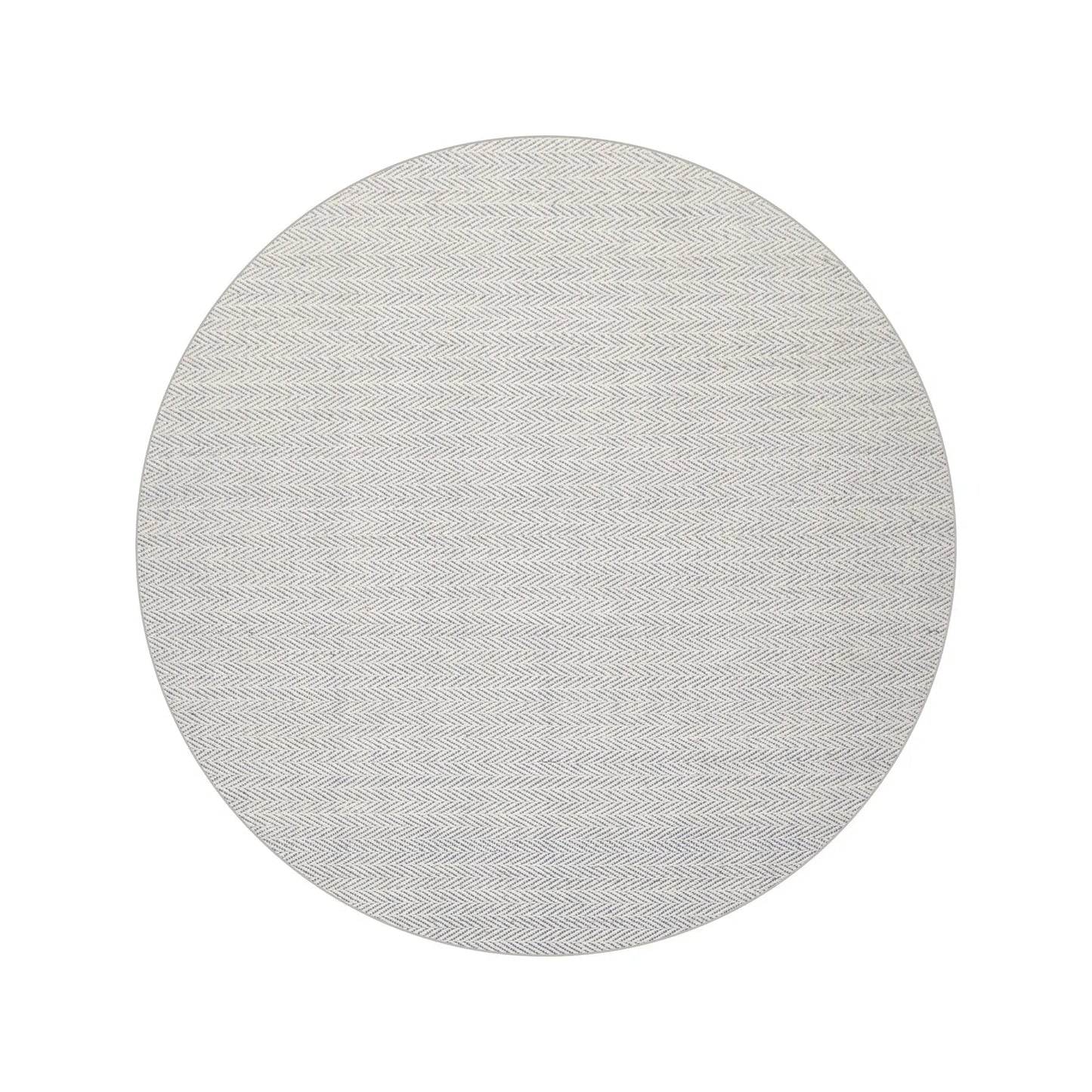 LoomBloom Multi Sizes Ivory Hand Woven Contemporary Flatweave Herringbone New Zealand Wool Oriental Area Rug