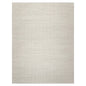 LoomBloom Multi Size Ivory Hand Woven Contemporary Geometric Flatweave New Zealand Wool  Oriental Area Rug