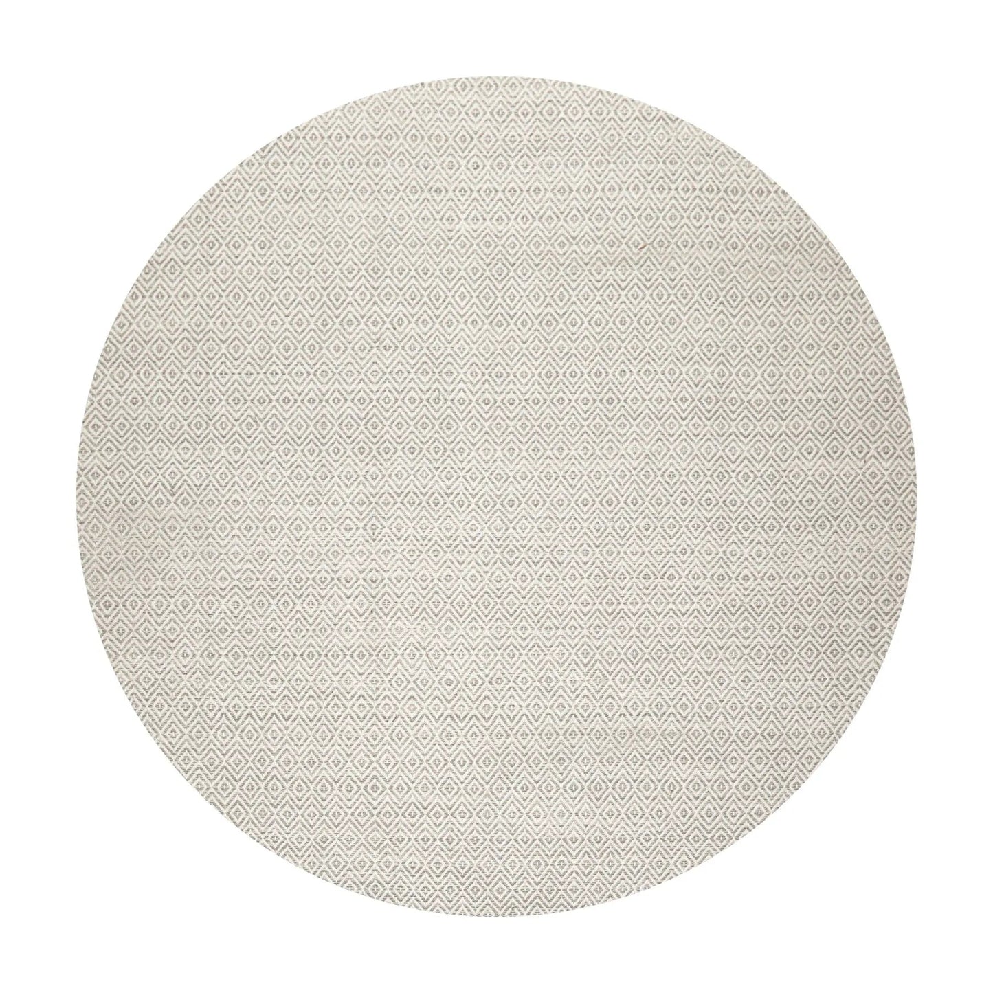 LoomBloom Multi Size Ivory Hand Woven Contemporary Geometric Flatweave New Zealand Wool  Oriental Area Rug