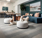LoomBloom Plaid  Multi Sizes Gray Hand Woven Flatweave Modern Wool Oriental Area Rug