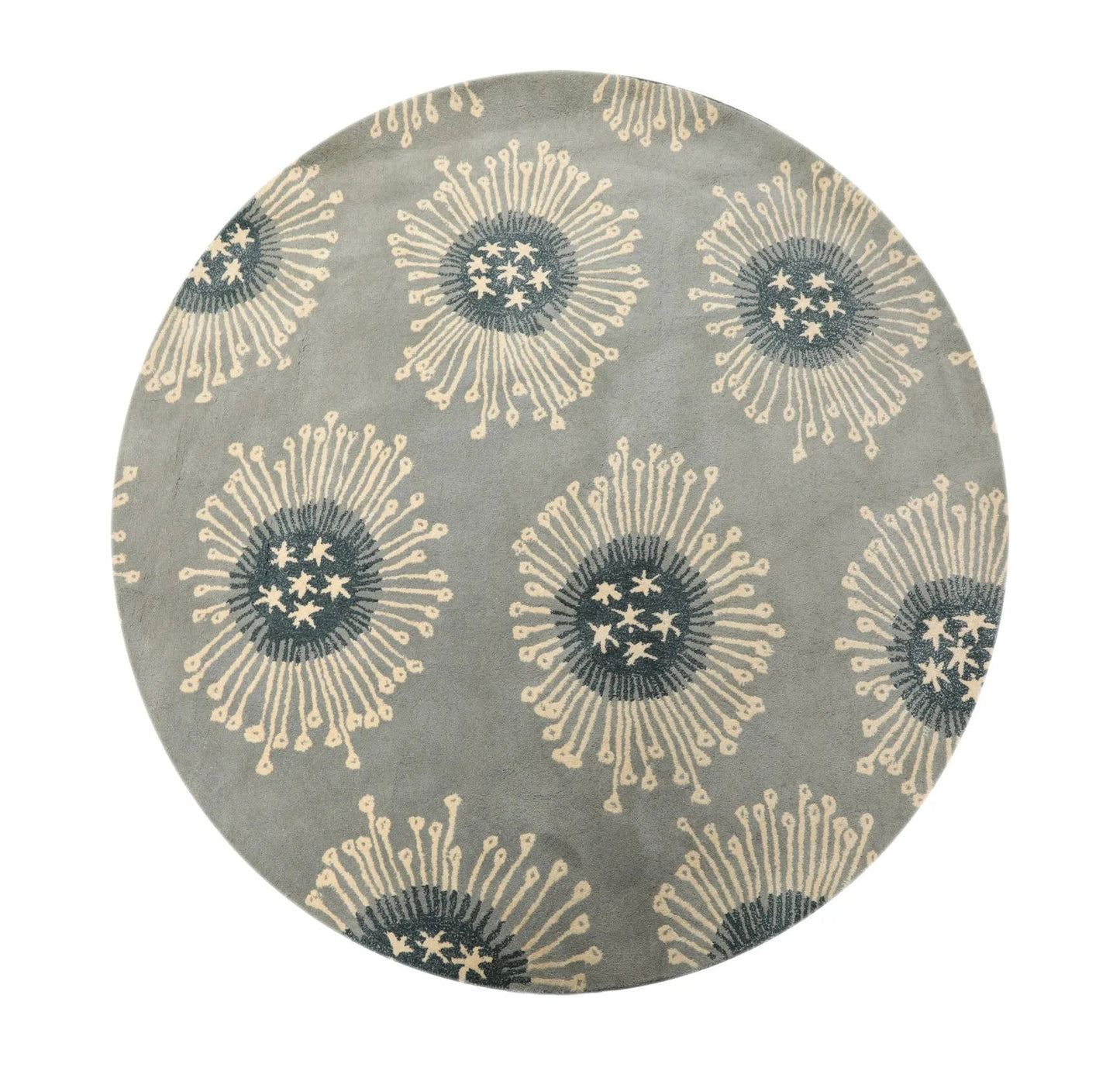 LoomBloom Multi Size Celadon Hand Tufted Contemporary Wool Oriental Area Rug