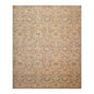 7'8"x9'10" Designer Transitional Wool & Silk Oriental Area Rug Gray