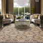 6x9 Brown, Beige Hand knotted Transitional Wool Oriental Area Rug