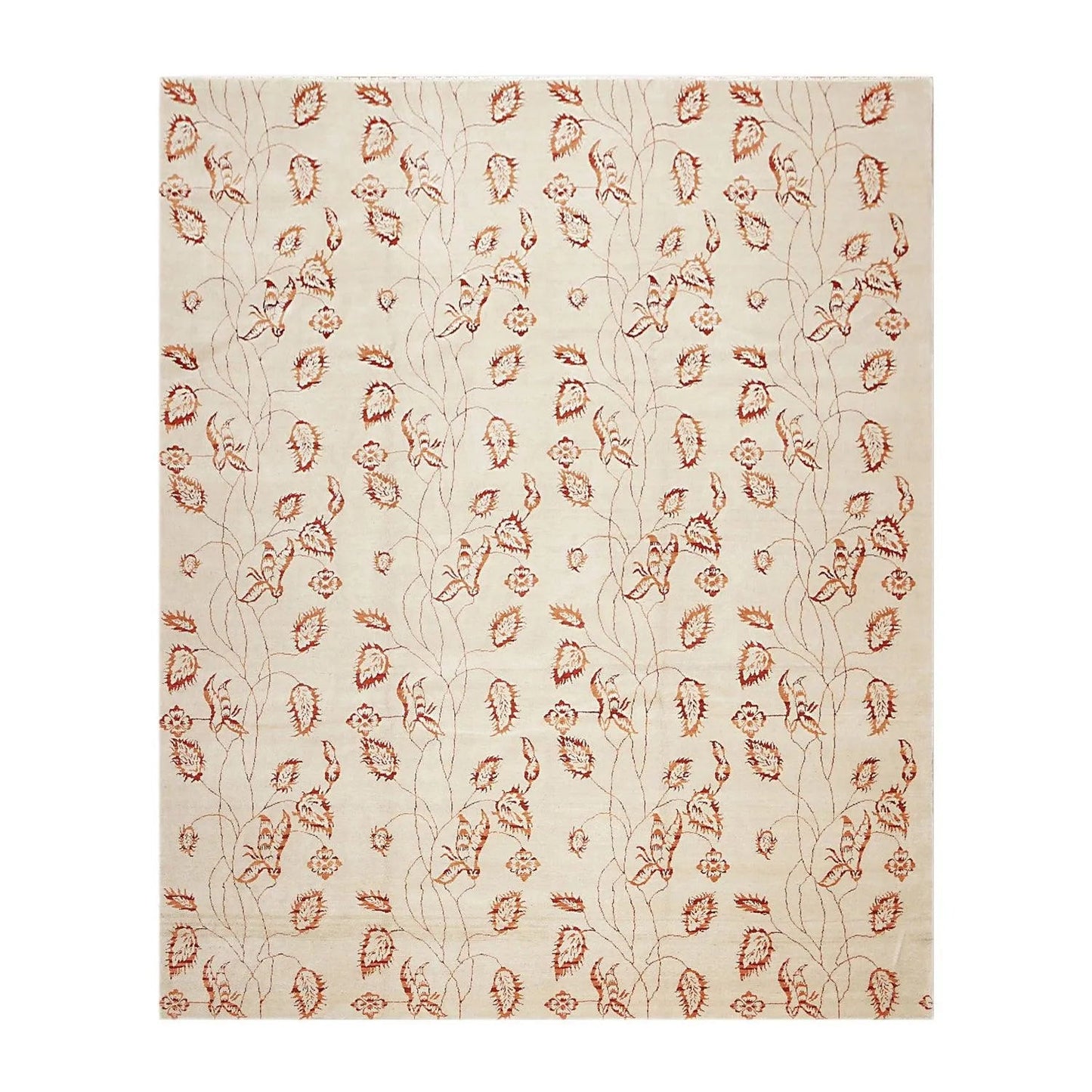 8' x 10' Hand Knotted Vegetable Dyes Oriental Area rug Beige