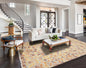 6' x 9' Designer Hand Knotted Modern 100% Wool Area rug Aqua